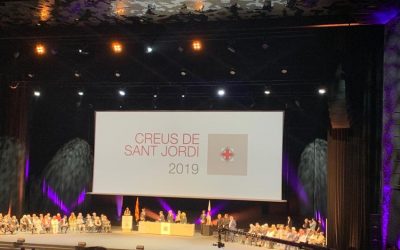 Convidats al lliurament de les Creus de Sant Jordi 2019