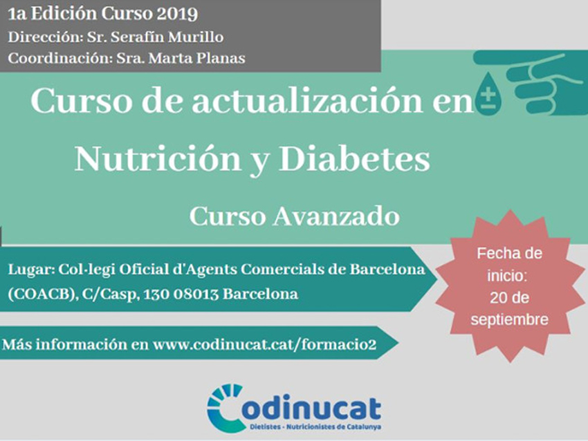 Finalitza el curs d’actualització en Nutrició i Diabetis