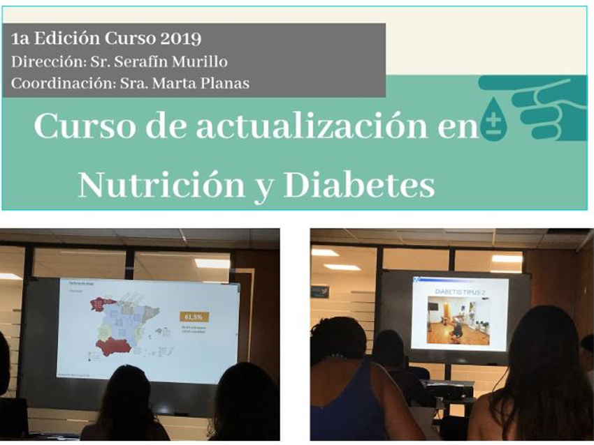 Finalització del curs “Actualització en Nutrició i Diabetis” (nivell bàsic)