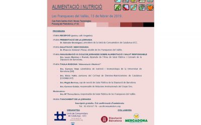 Jornada Alimentació i Nutrició- Unió de Consumidors de Catalunya