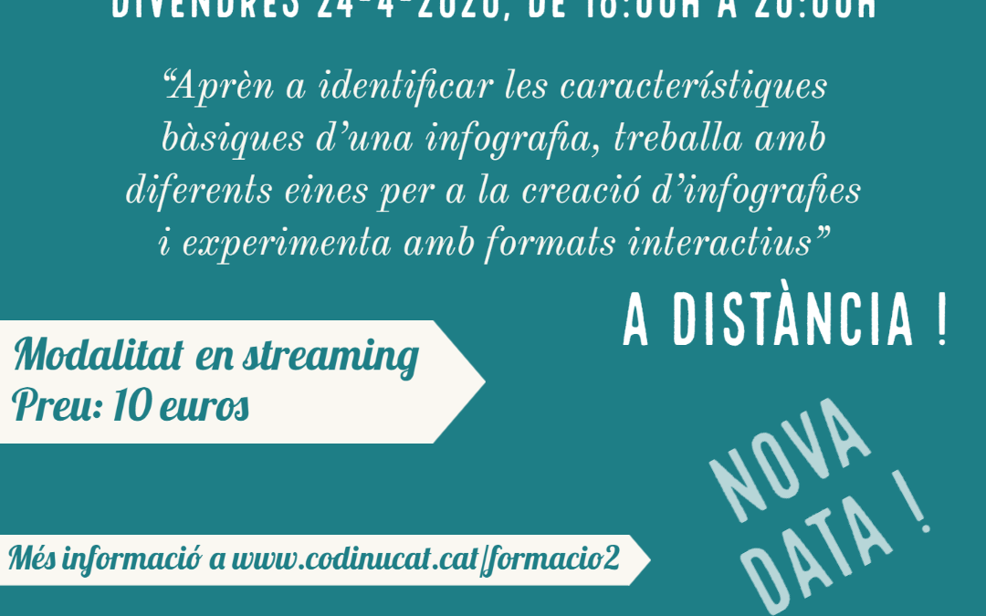 Curs d’infografies 14 i 24 d’abril