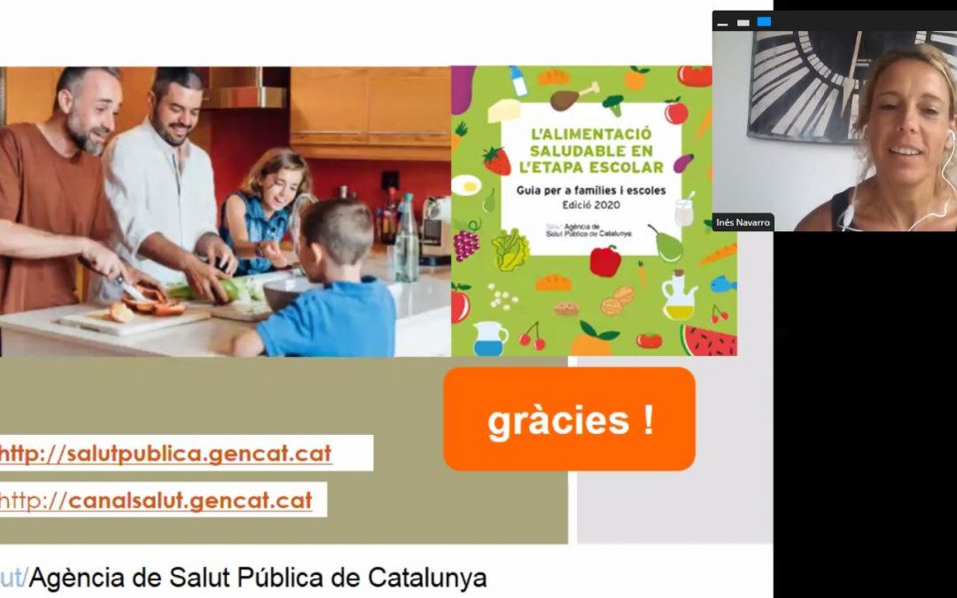 Webinar: L’alimentació Saludable en l’etapa escolar” ASPCAT