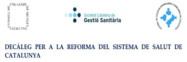 Reunió intercol·legial: decàleg per a la reforma del sistema de salut de Catalunya