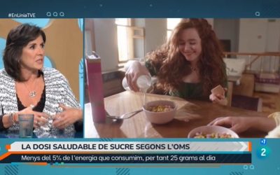 Programa “En línia” de RTVE:  excés de sucre