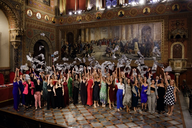 Acte de Graduació dels alumnes del GNHD de la UB