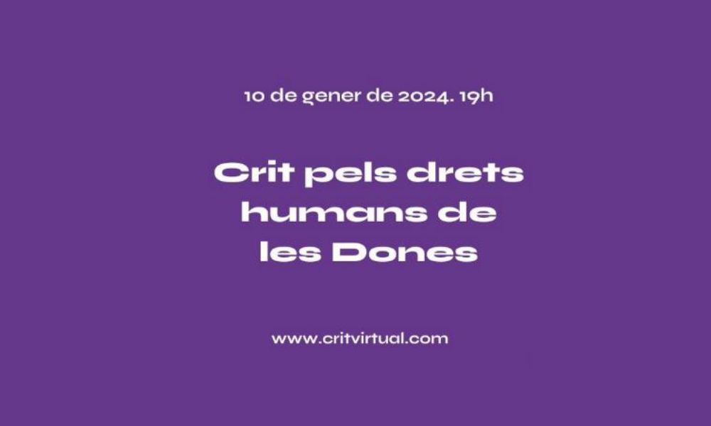 La Sra. Laura Cuixart, membre de Govern del Codinucat va estar present en el dia del Crit Virtual pels drets humans de les dones.