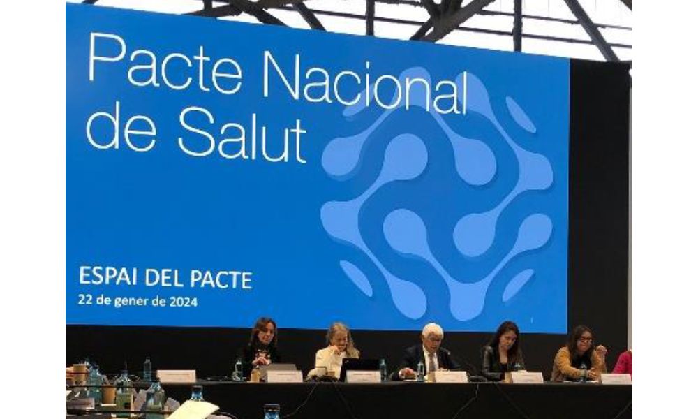 La Dra. Roser Martí presidenta del Codinucat va assistir a la segona reunió plenària de l’Espai del Pacte Nacional de Salut.