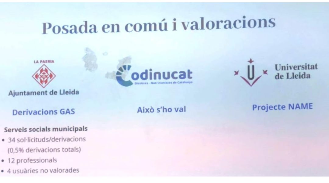 El Sr. Robert Duran, assisteix a la reunió del Consell Assessor del Servei d’Assistència Nutricional de la Fundació Banc dels Aliments de les Comarques de Lleida.