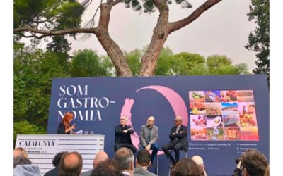 Acte d’adhesió de  Catalunya com a regió mundial de la gastronomia 2025.