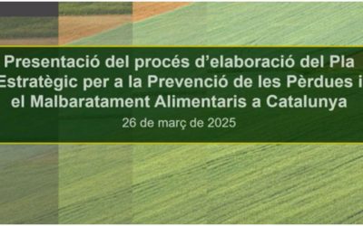 “El Codinucat participa en la jornada PATT sobre el Pla Estratègic de Prevenció del Malbaratament Alimentari”