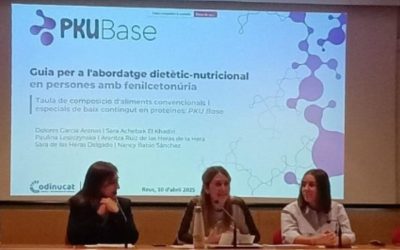 “El CoDiNuCat presenta a Reus la primera guia mundial per al tractament nutricional de la fenilcetonúria”
