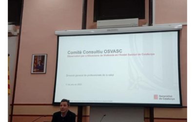 “El Codinucat participa en el Comitè Consultiu de l’OSVASC per abordar la violència al sector sanitari”