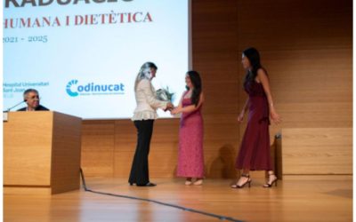 “Roser Martí presideix la Taula d’Autoritats a l’acte de graduació del Grau de Nutrició Humana i Dietètica de la URV”