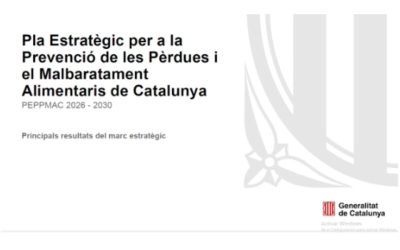 “El Codinucat participa en la definició del nou marc estratègic contra el malbaratament alimentari a Catalunya”
