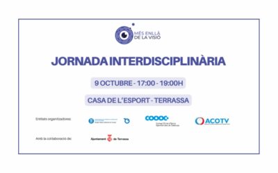 “Jornada Interdisciplinària ‘Més enllà de la visió’ el 9 d’octubre a Terrassa”