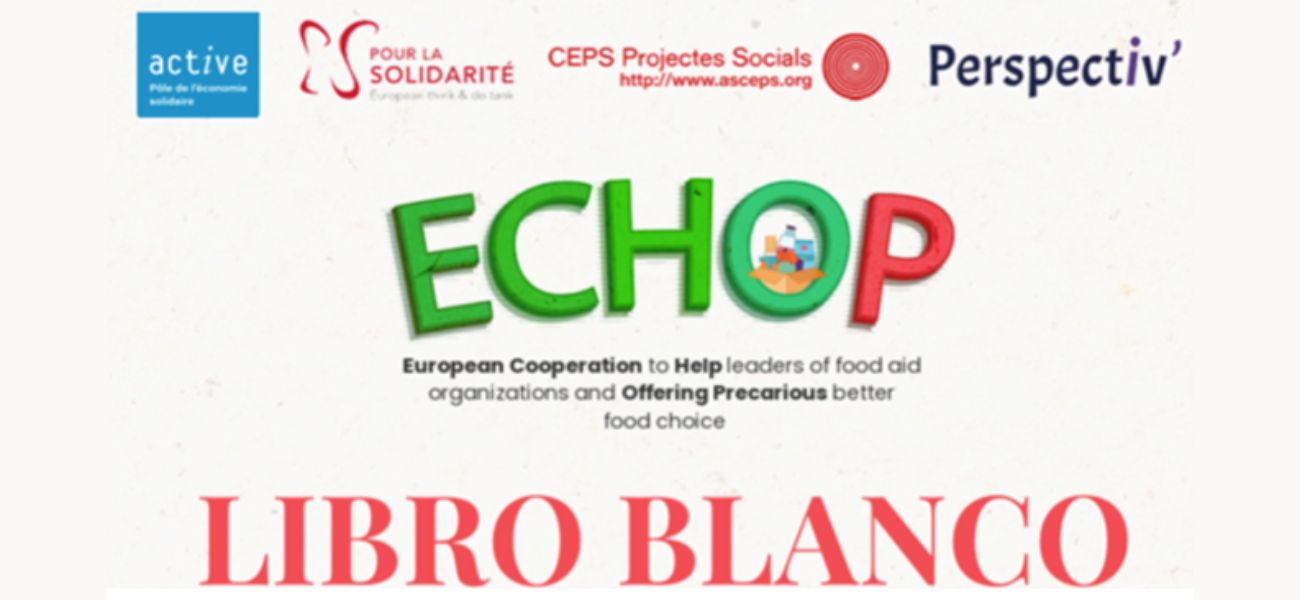 Projecte ECHOP: recursos per reforçar l’ajuda alimentària i garantir una alimentació saludable a Europa