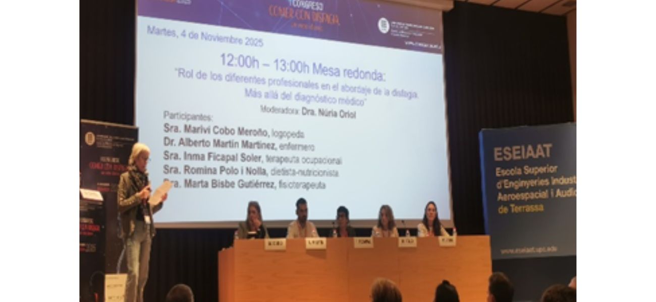 El CoDiNuCat defensa, al I Congrés de Disfàgia, el paper clau dels dietistes-nutricionistes en el control i l’abordatge de la disfàgia
