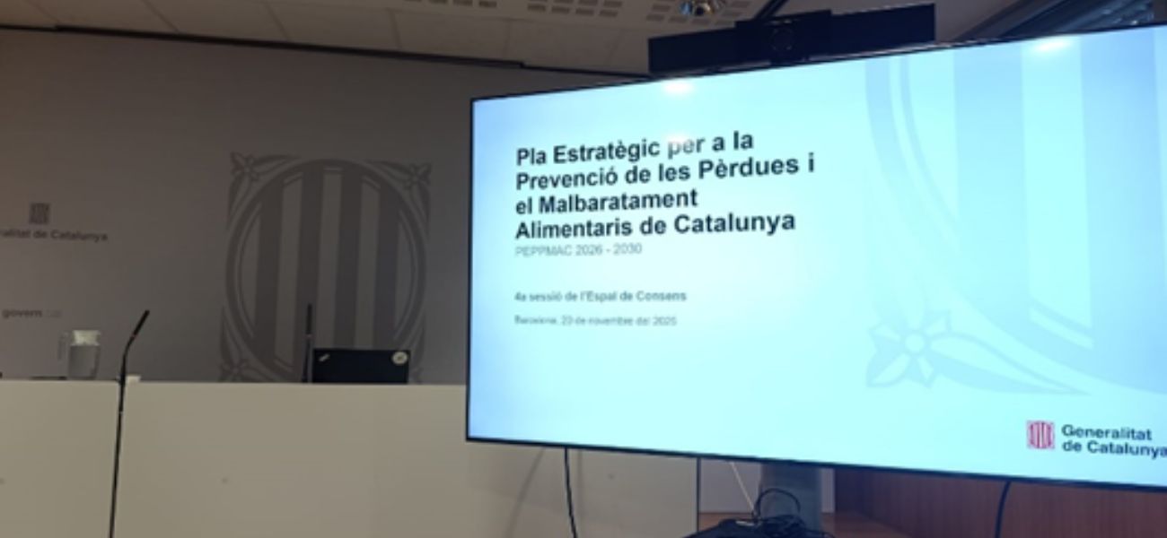 El CoDiNuCat intervé en l’Espai de Consens del PEPPMAC per avançar en el model d’implementació del Pla alimentari 2026–2030
